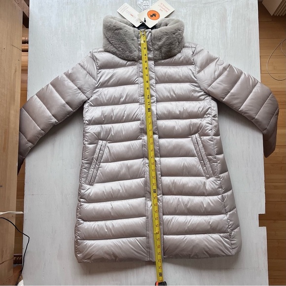 Save the Duck Dalea Faux Fur Collar Puffer Long - Picture 14 of 14